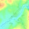 Топографическая карта Малая Лапеница, высота, рельеф
