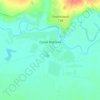 Топографическая карта Сухая Вязовка, высота, рельеф
