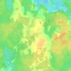 Топографическая карта Даровое, высота, рельеф