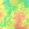 Топографическая карта Поддубье, высота, рельеф