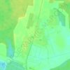 Топографическая карта Полесье, высота, рельеф