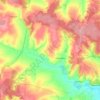 Топографическая карта Сузгарьевское сельское поселение, высота, рельеф