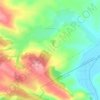 Топографическая карта Кореличи, высота, рельеф