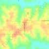 Топографическая карта Numa, высота, рельеф