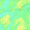 Топографическая карта Clarendon Township, высота, рельеф