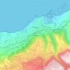Топографическая карта Tropea, высота, рельеф