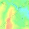 Топографическая карта Ламоново, высота, рельеф