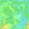 Топографическая карта Кевлы, высота, рельеф