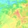 Топографическая карта Ковальки, высота, рельеф