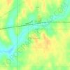Топографическая карта Cromwell, высота, рельеф