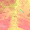 Топографическая карта Полонное, высота, рельеф