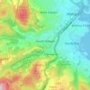 Топографическая карта South Hobart, высота, рельеф