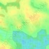 Топографическая карта Великополье, высота, рельеф