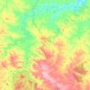 Топографическая карта Ameixial, высота, рельеф