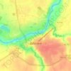 Топографическая карта Дубровно, высота, рельеф