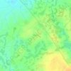 Топографическая карта Кухарево, высота, рельеф