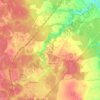 Топографическая карта Шопша, высота, рельеф