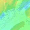 Топографическая карта Трубачёво, высота, рельеф