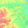 Топографическая карта Ройка, высота, рельеф