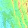 Топографическая карта Gomati, высота, рельеф