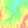 Топографическая карта Пугачевский сельсовет, высота, рельеф
