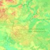 Топографическая карта Болоньское сельское поселение, высота, рельеф