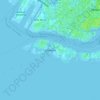 Топографическая карта Venezia-Murano-Burano, высота, рельеф