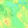 Топографическая карта Молостовка, высота, рельеф