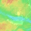 Топографическая карта Будачи, высота, рельеф