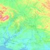 Топографическая карта Silves, высота, рельеф