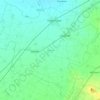 Топографическая карта Pataudi, высота, рельеф