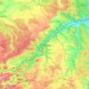 Топографическая карта Marsberg, высота, рельеф