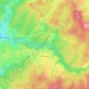 Топографическая карта Belrupt, высота, рельеф