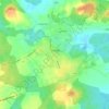 Топографическая карта Виесите, высота, рельеф