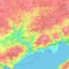 Топографическая карта Brest, высота, рельеф