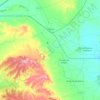 Топографическая карта Tardienta, высота, рельеф