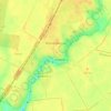Топографическая карта Вознесенское, высота, рельеф