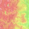 Топографическая карта муниципальный округ Краснотурьинск, высота, рельеф
