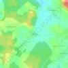 Топографическая карта Шершуны, высота, рельеф