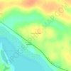 Топографическая карта Новое Куприно, высота, рельеф