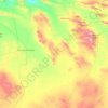 Топографическая карта Mazapil, высота, рельеф