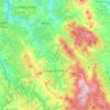 Топографическая карта Greve in Chianti, высота, рельеф