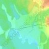 Топографическая карта Повенец, высота, рельеф