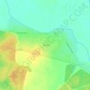 Топографическая карта Теплово, высота, рельеф