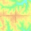 Топографическая карта Cincinnati, высота, рельеф