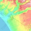 Топографическая карта Acate, высота, рельеф