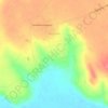 Топографическая карта Будулан, высота, рельеф