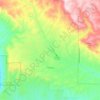Топографическая карта Timberon, высота, рельеф