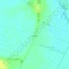 Топографическая карта Загораны, высота, рельеф