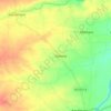 Топографическая карта Siwana, высота, рельеф
